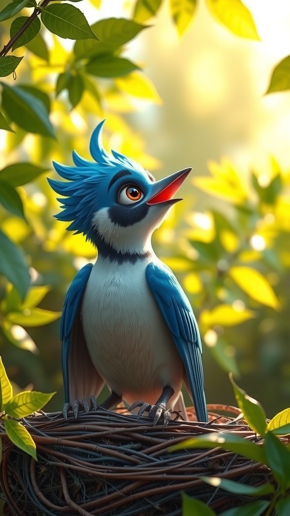 Pip's First Flight: A Tiny Bird's Big Adventure!