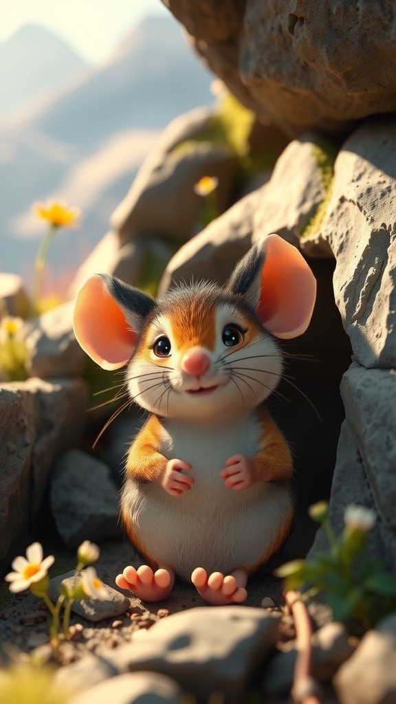 The Mouse's Night Adventure for Strawberries