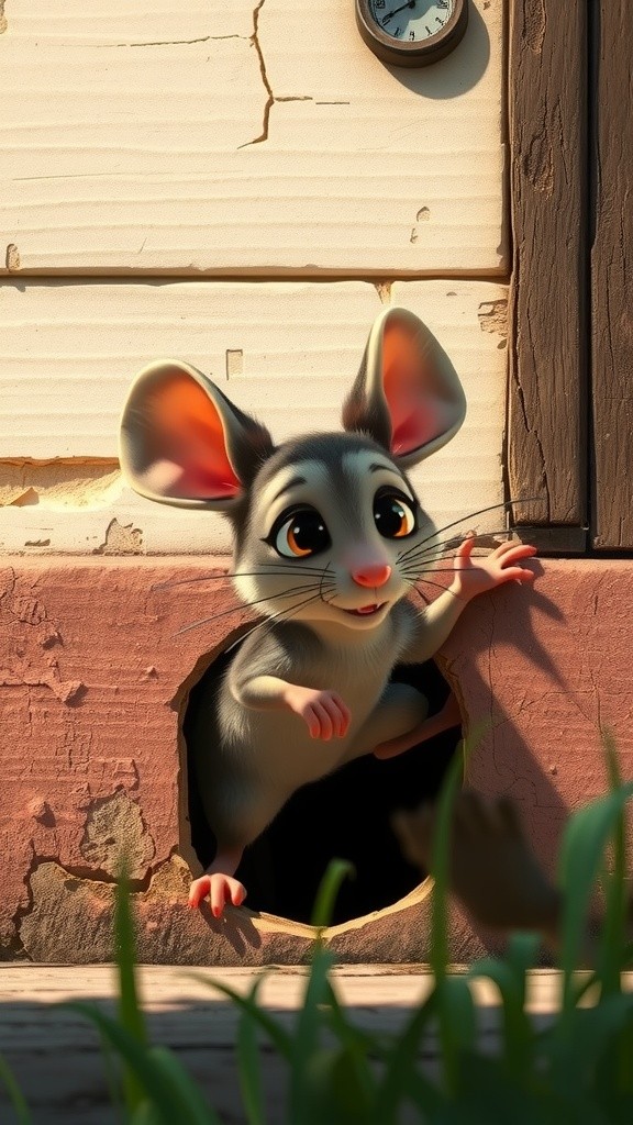 दया का फल: चूहा और साँप