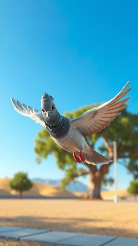 کبوتر کا نیا سفر