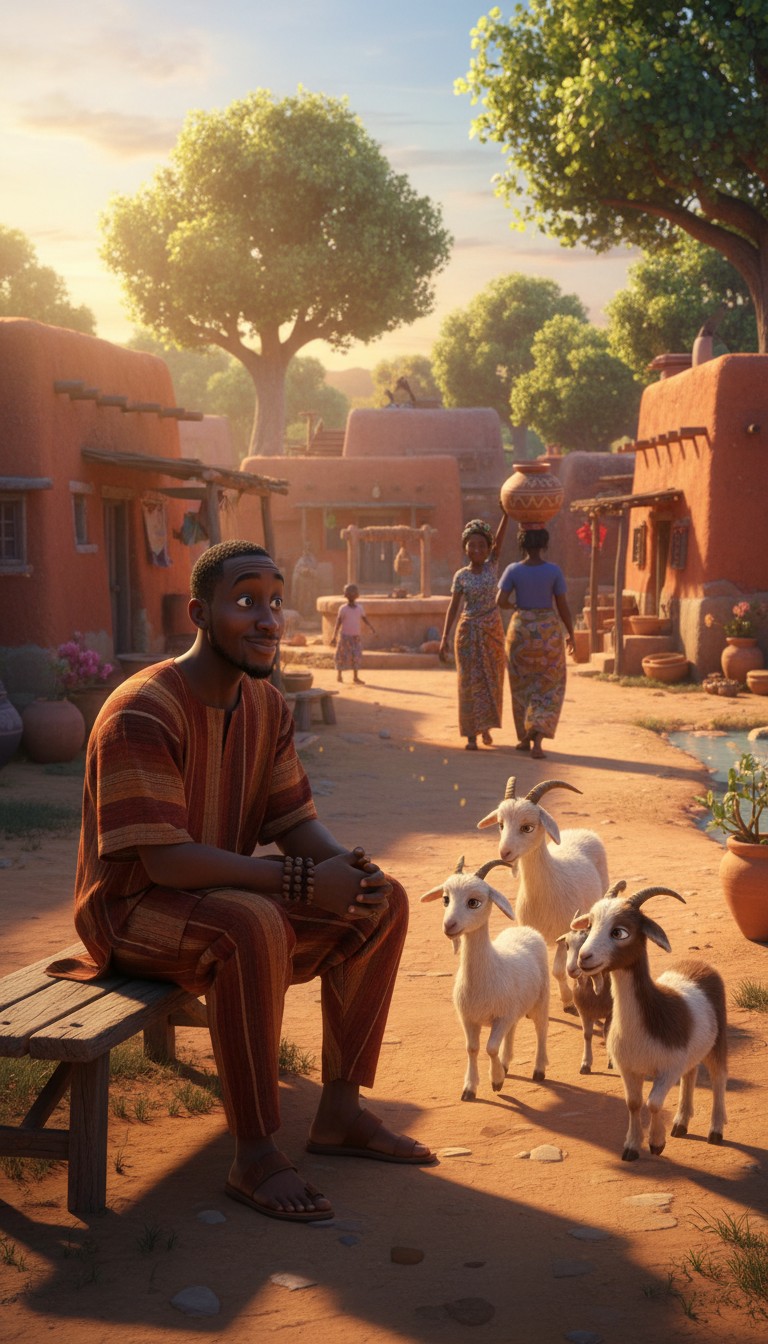 Whispers of Wisdom: Baba Zubairu and Sadiq's Journey