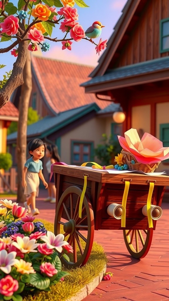 Lakdi Ki Gaadi Aur Village Life Ke Rangin Characters