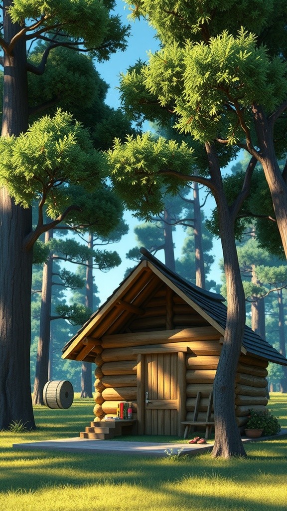 The Honest Woodcutter in the Forest