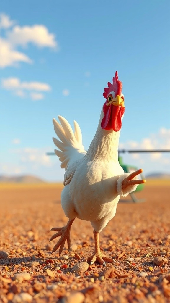 Ayam yang Ingin Terbang