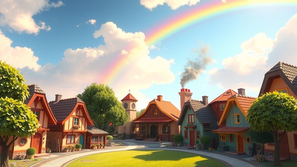 Kiko dan Payung Pelangi