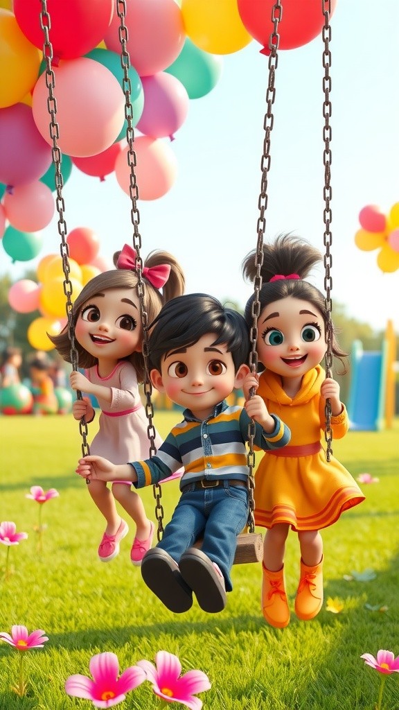 Joyful Babies Playtime: Singing & Sharing in a Colorful Playground!