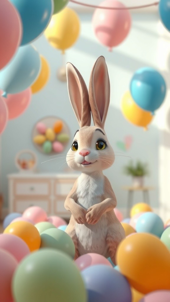 Kiko dan Balon Warna-Warni: Kebahagiaan Bersama Teman