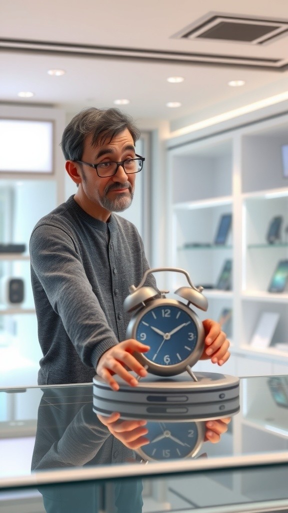 Alarm Pintar yang Menyerah