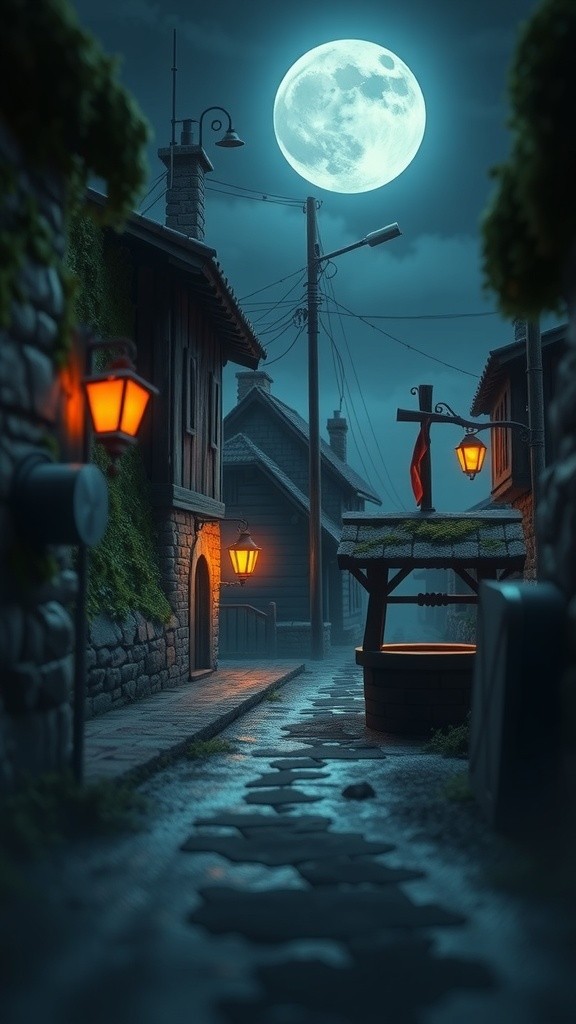 कुएँ का रहस्य: नाम लेता साया