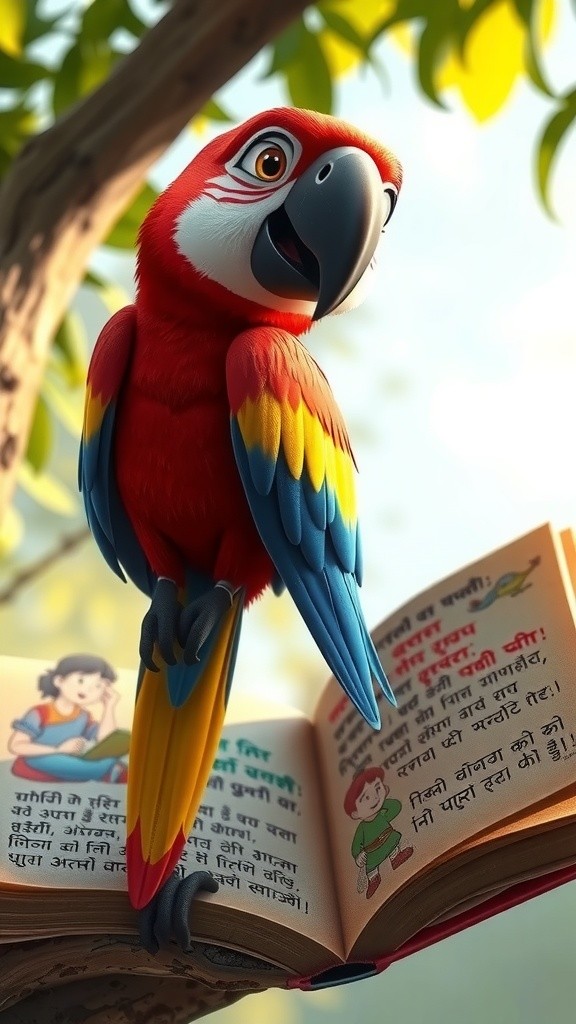 मिट्ठू तोते की बुद्धिमानी