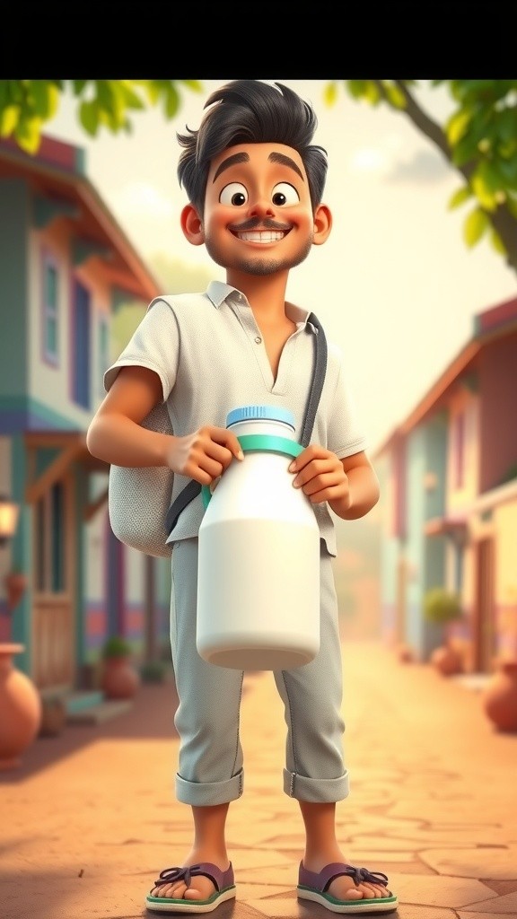 जॉन्टी: गाँव का दूधवाला