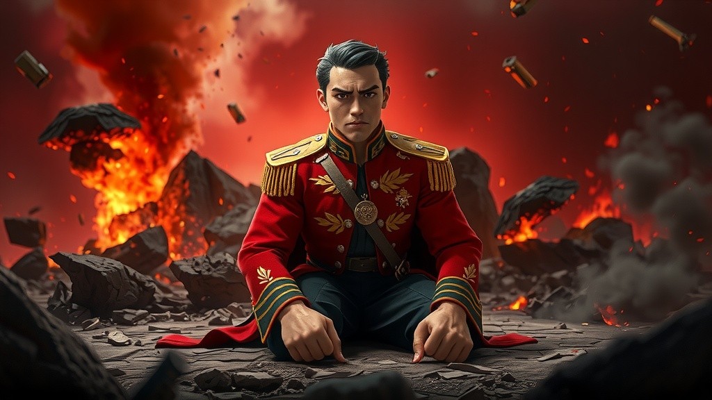 Duel of the Inferno: The Fiery Dragon Warrior