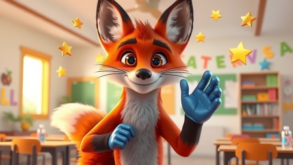 Lumi der Alphabet-Fuchs: Das deutsche Alphabet A-Z lernen!