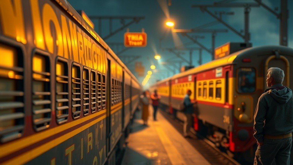 Train Tales: Laughter on the Tracks