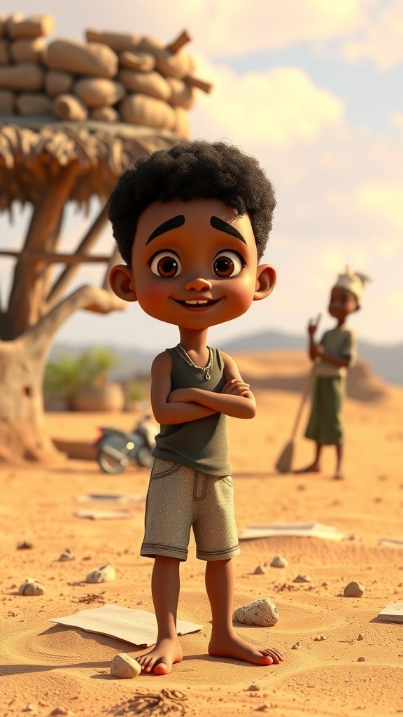 From Orphan to Wealth: The Journey of a Resilient African Boy