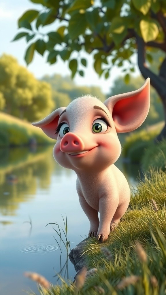 बाजार में मेमने की कहानी