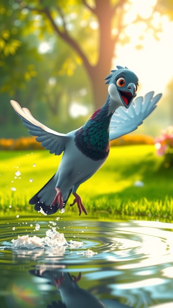 The Crane's Deceitful Plan