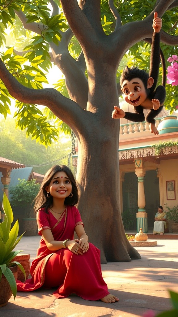 Dadi Maa Ki Samajhdaari: Bandar Ki Shararath Ka Hal