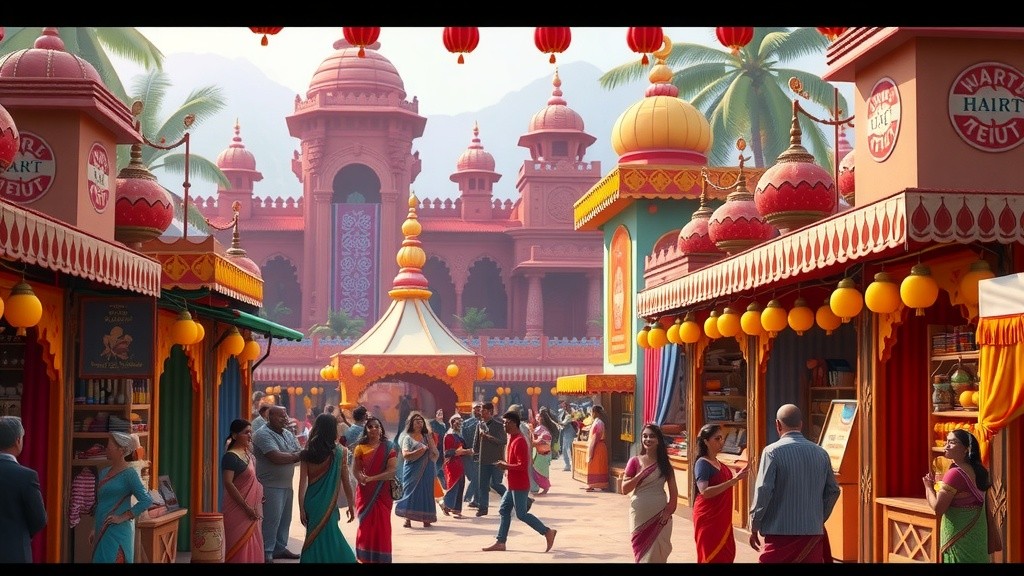 Bollywood Dance by Traditonal Indian Girls