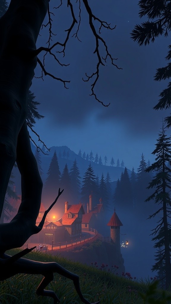 Desa Misterius yang Hanya Muncul Saat Tersesat