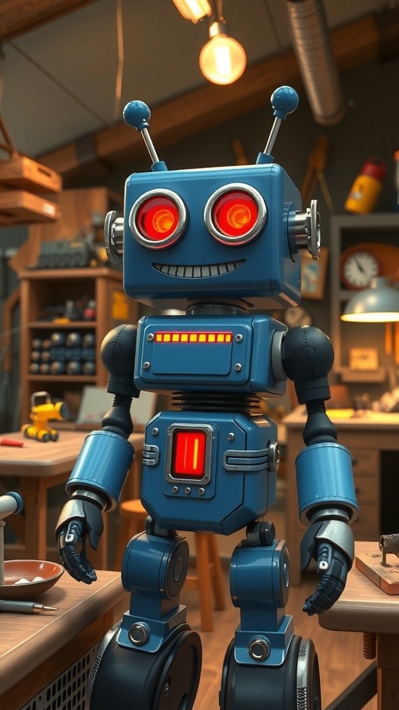 Robot yang Malas namun Penuh Harapan