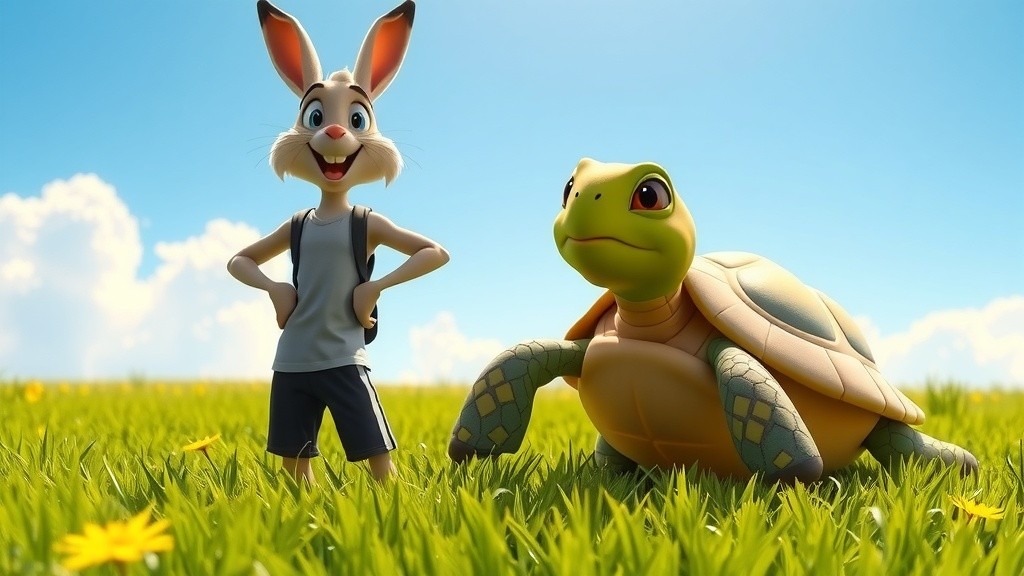 The Tortoise and the Hare: A Race of Patience