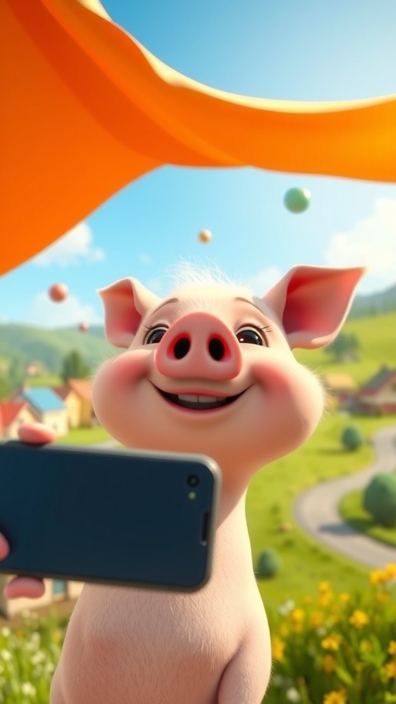 Momo Si Sapi dan Filter Cantik