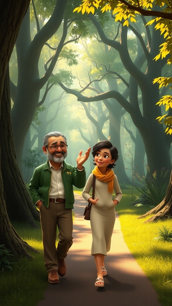 दोस्ती की परीक्षा: भालू का सामना