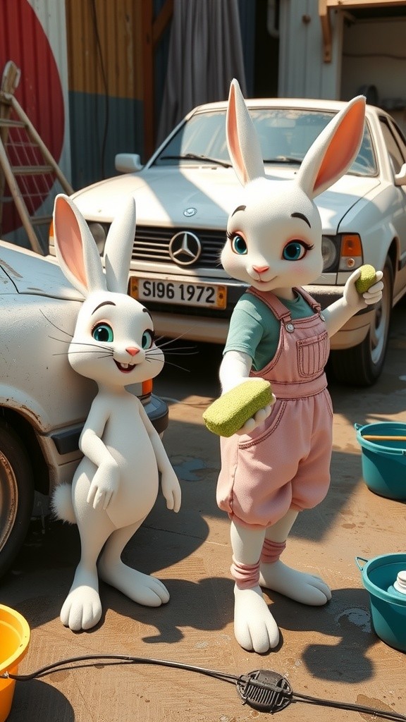 Rabbits, a Stolen Car, and a Crying Monkey