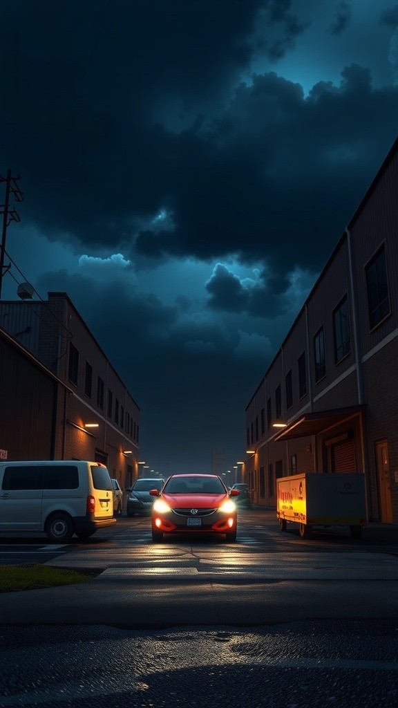 High-Speed Drift: Sparks and Action!