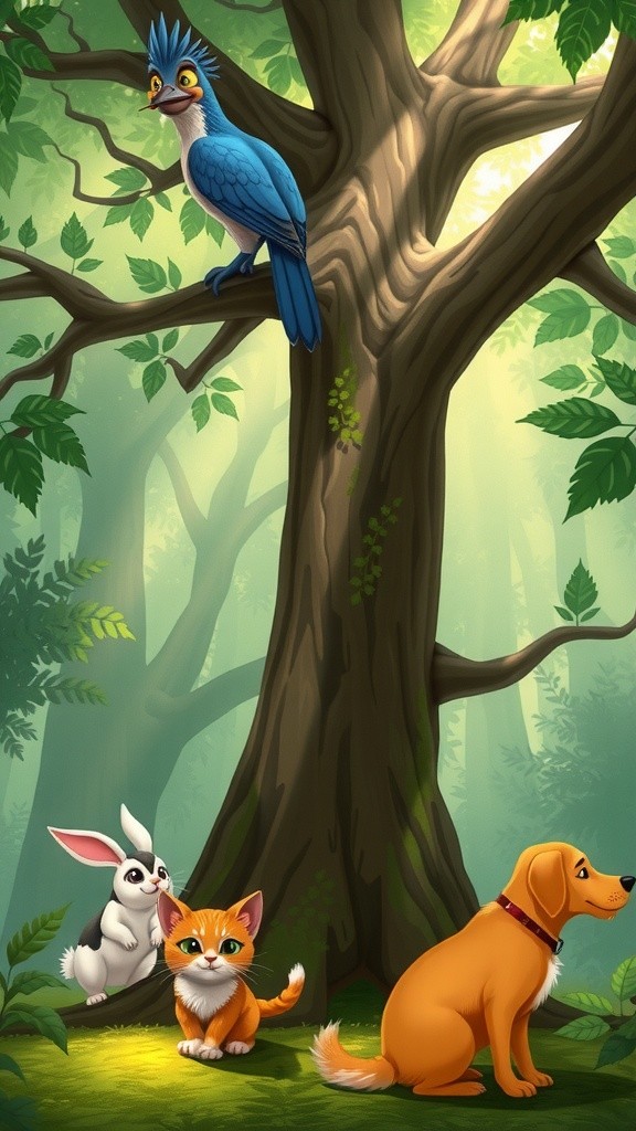 डर से दोस्ती तक: जंगल की कहानी