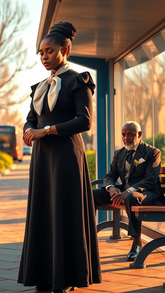 The Bus Stop Farewell