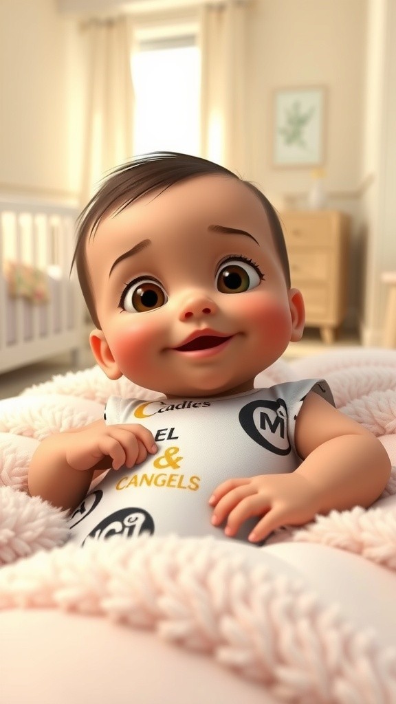 Viral Baby in Exuberant Brand Dress!