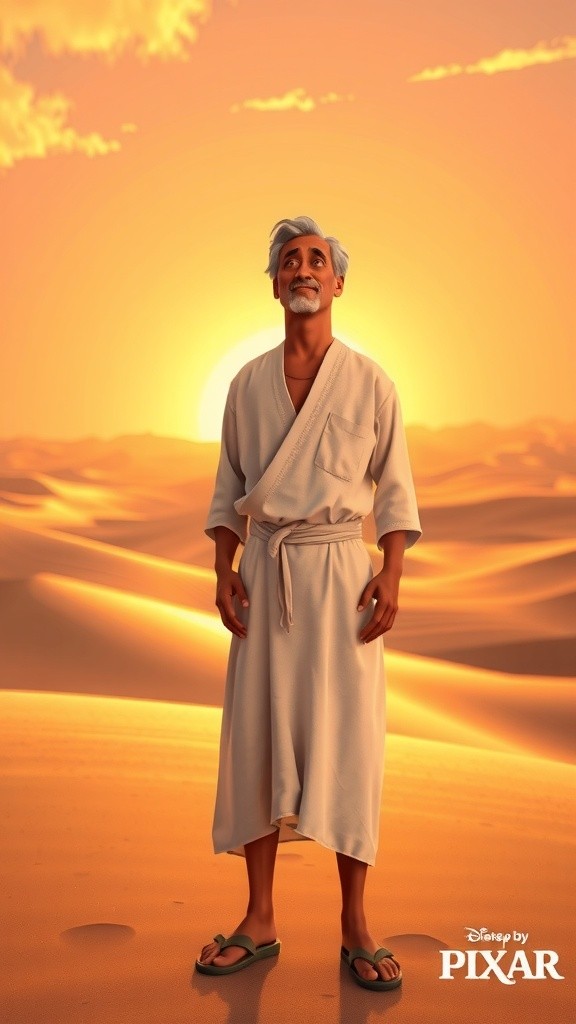 Perjalanan Budi dan Gagah di Gurun Pasir