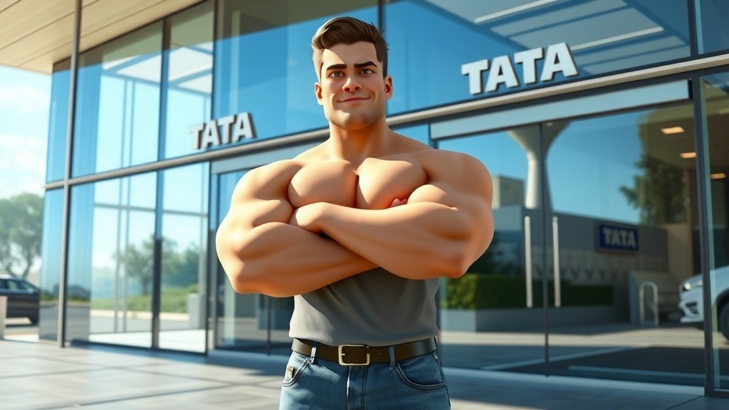 Hulk's Car Buying Challenge at Tata Showroom