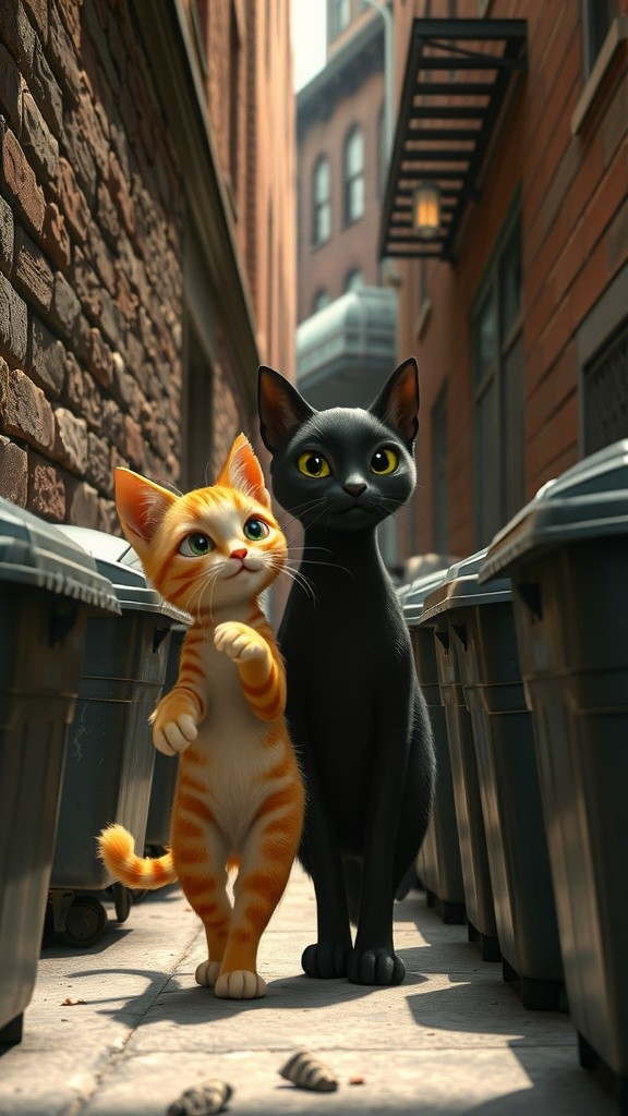 Misty vs Kuku: The Epic Cat Battle!