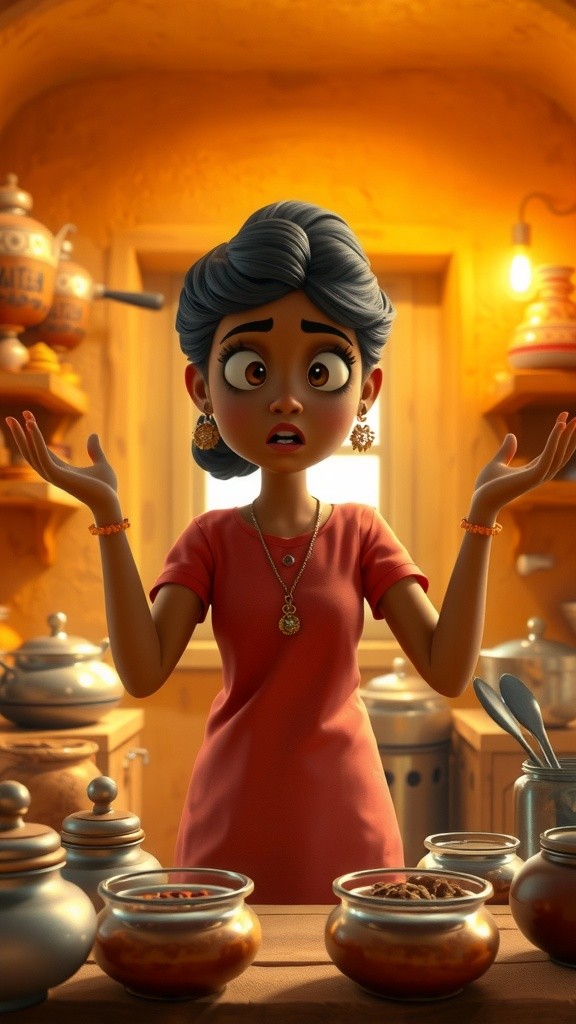 गुस्साई माँ और हरे विशालकाय का संघर्ष