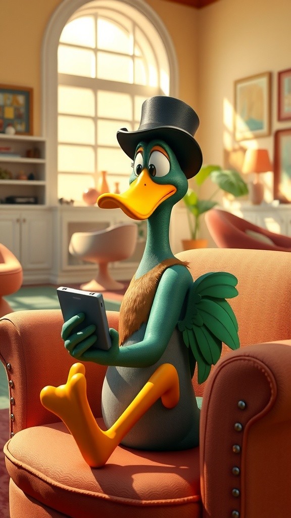 Daffy's Quest for Wealth with AI