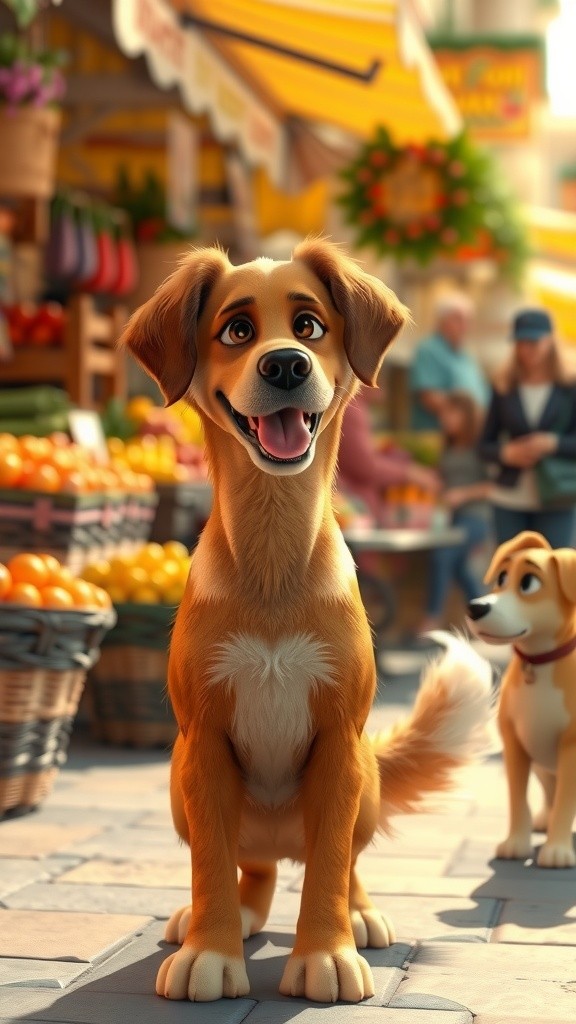 Barnaby's Fun Day at the Farmer's Market!