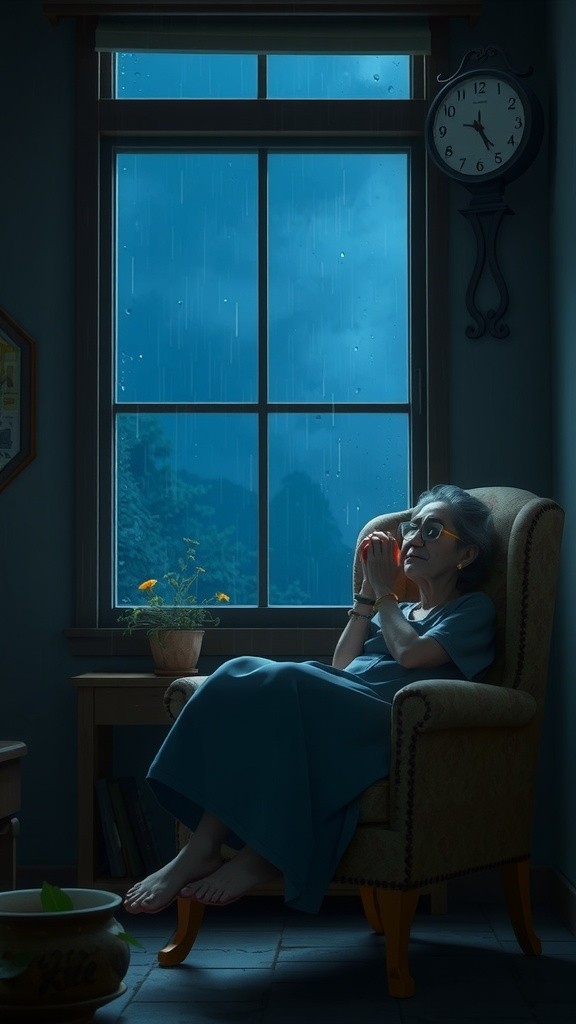 Ketukan di Malam Hujan