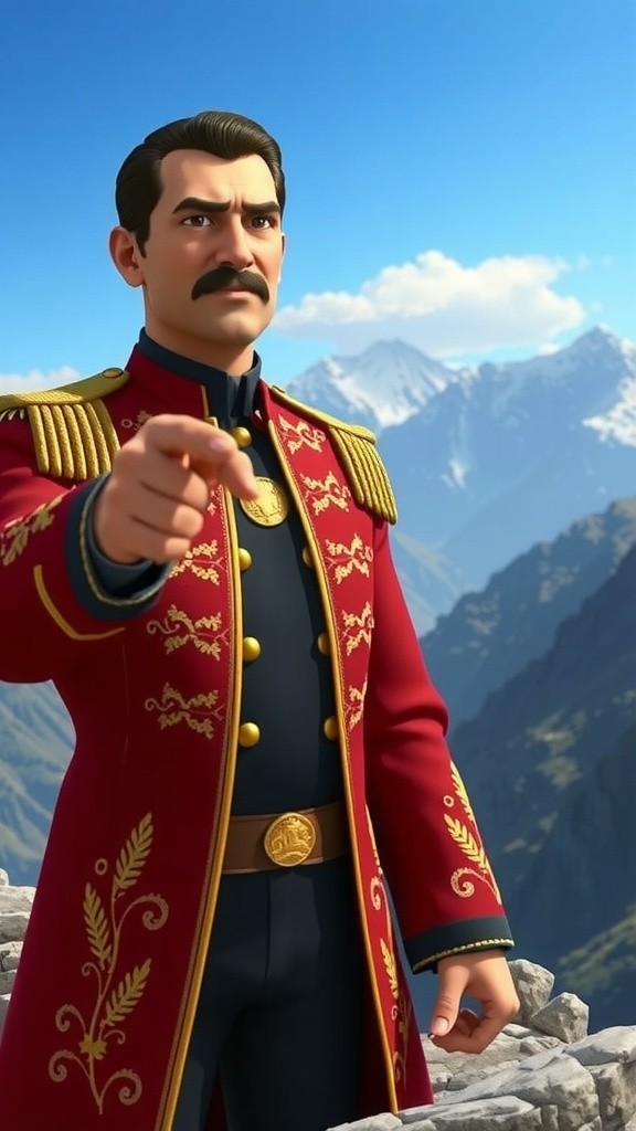 La historia de Simón Bolívar