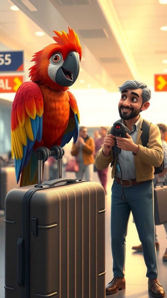 Parrot's Packing Predicament!