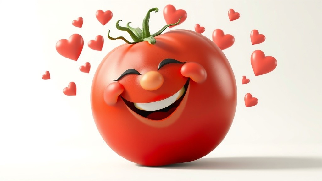 टमाटर की प्यारी दुनिया