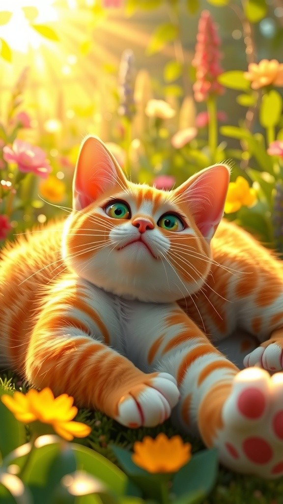 बच्चे के साथ खेलता हुआ बिल्ली का वीडियो