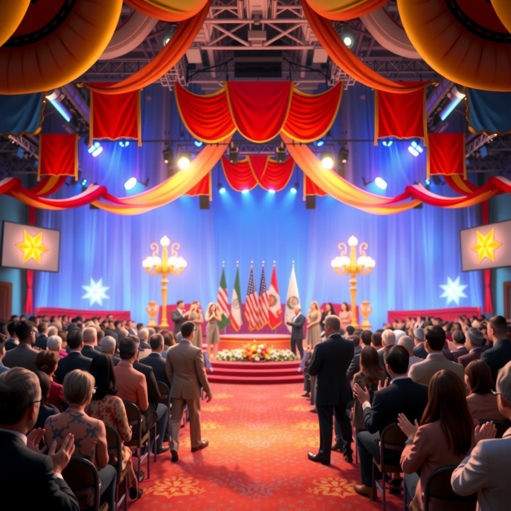 Lord Ganesha's Dance at DLF Untoon Channel Inauguration