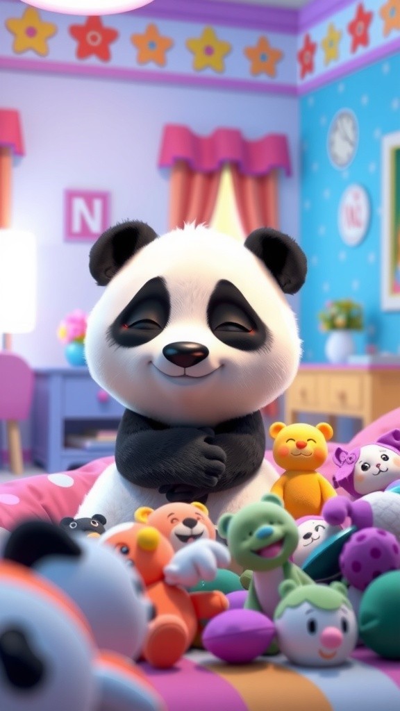 Panda's Magical Butterfly Adventure