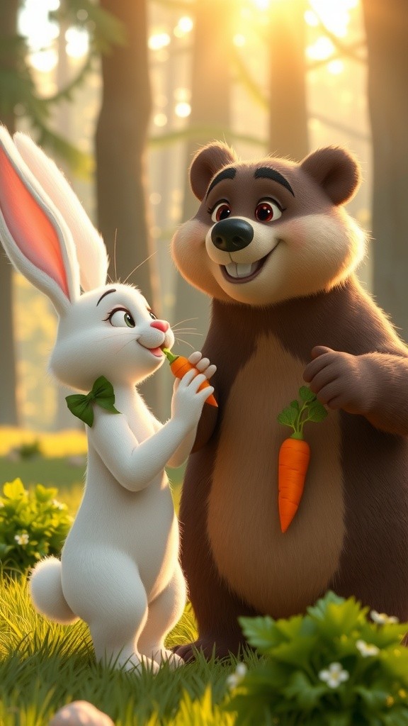 Bunny Learns Kindness in the Forest