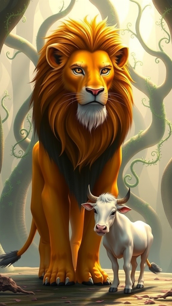 The Lion Who Learned Mercy