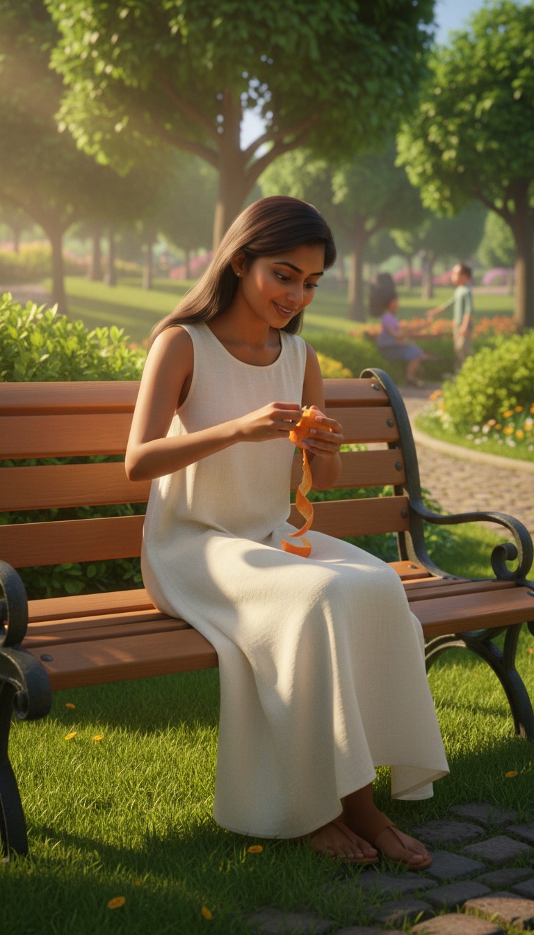 The Journey of a Fresh Orange: A Cinematic Exploration Inside the Human Body