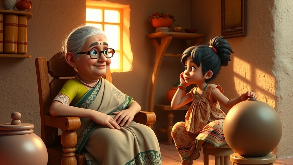 गुड़िया और दादी का प्यार